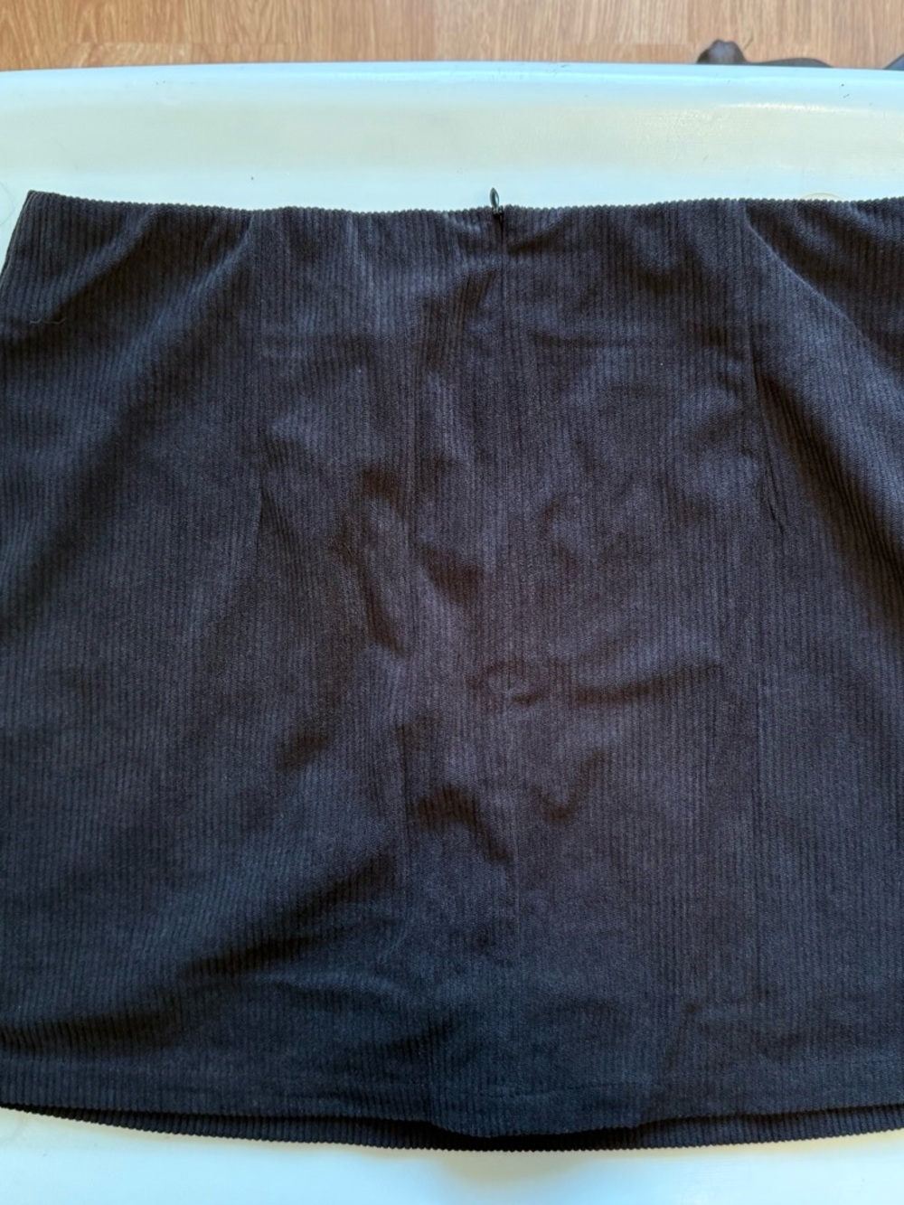 NWT Halara Corduroy Mini Skort, Black - Picture 4 of 7